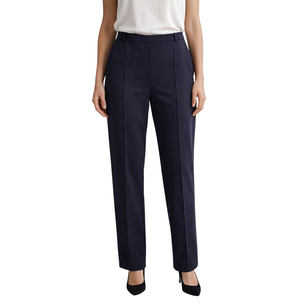 Alfred Dunner Women’s Dress Pants – Size 10 - Navy Blue